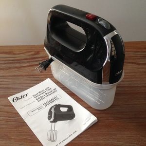 Oster Hand Mixer with Turbo and Retractable Cord